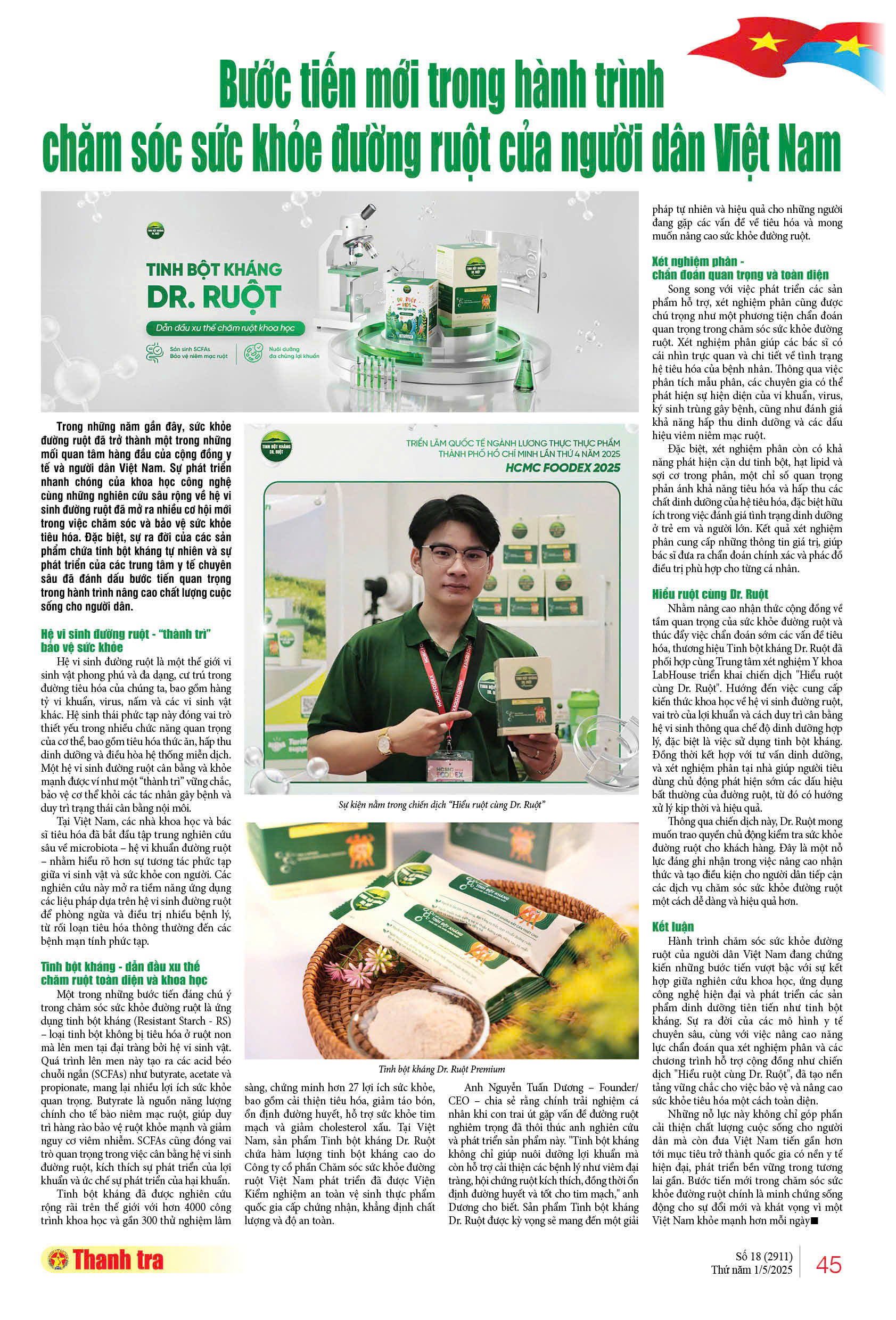 Chiến dịch “Hiểu ruột cùng Dr. Ruột” tạo cơ hội tự kiểm tra sức khỏe cho người tiêu dùng