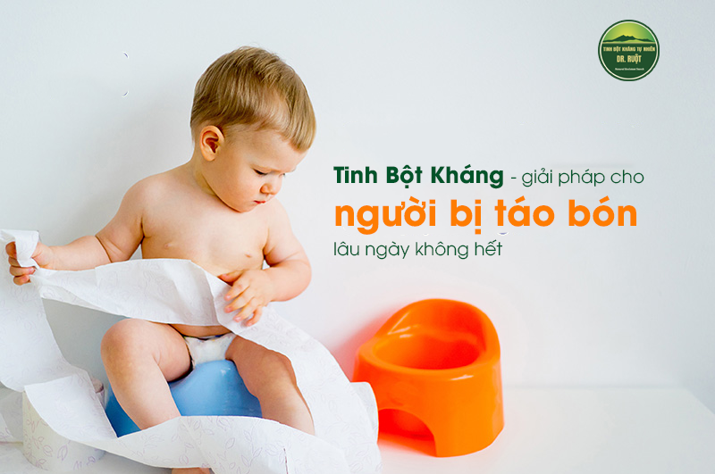 Tinh Bot Khang Dr Ruot cho nguoi bi tao bon