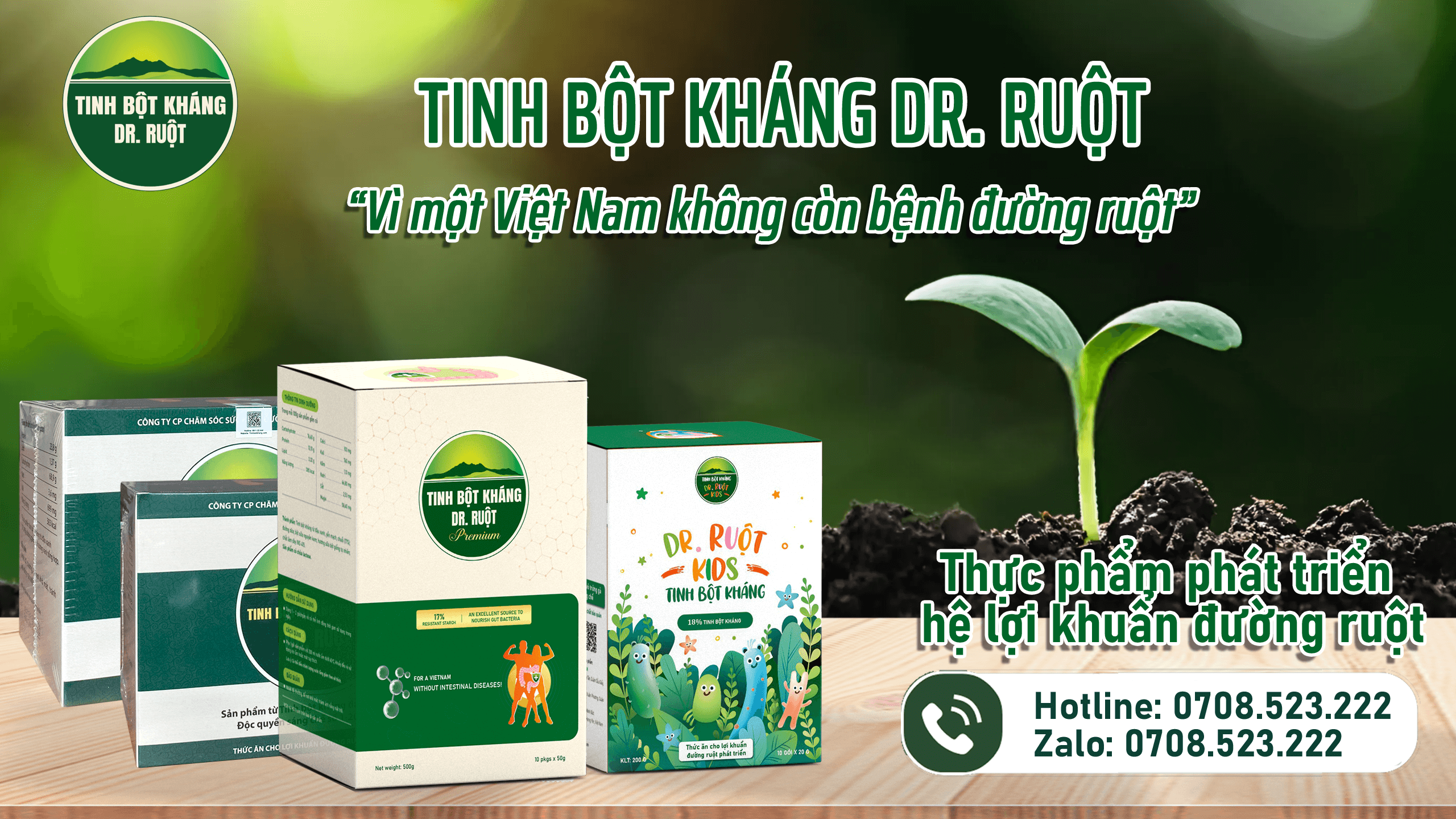 Tinh bột kháng Dr.Ruột