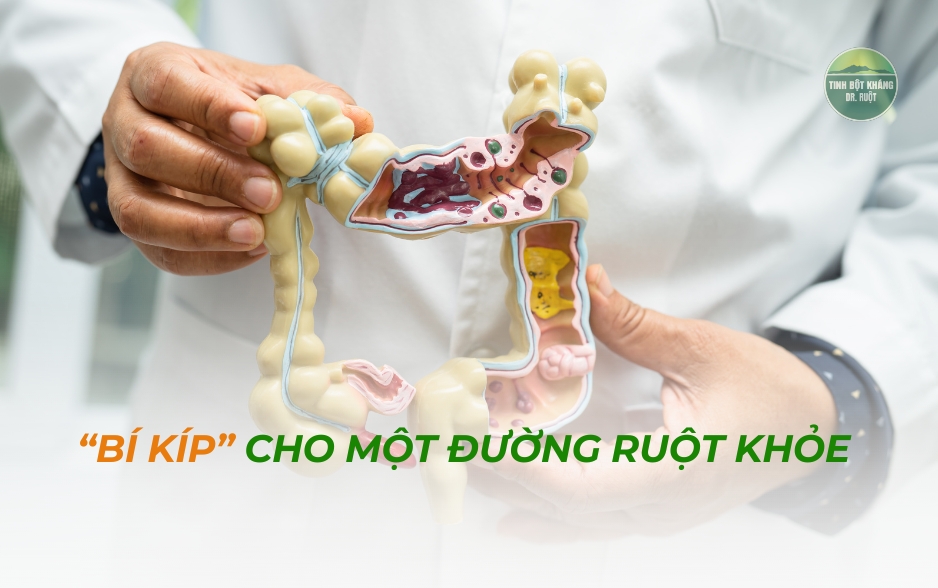 Bí kíp cho đường ruột khỏe